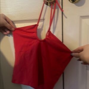 Hollister Red Tank Top